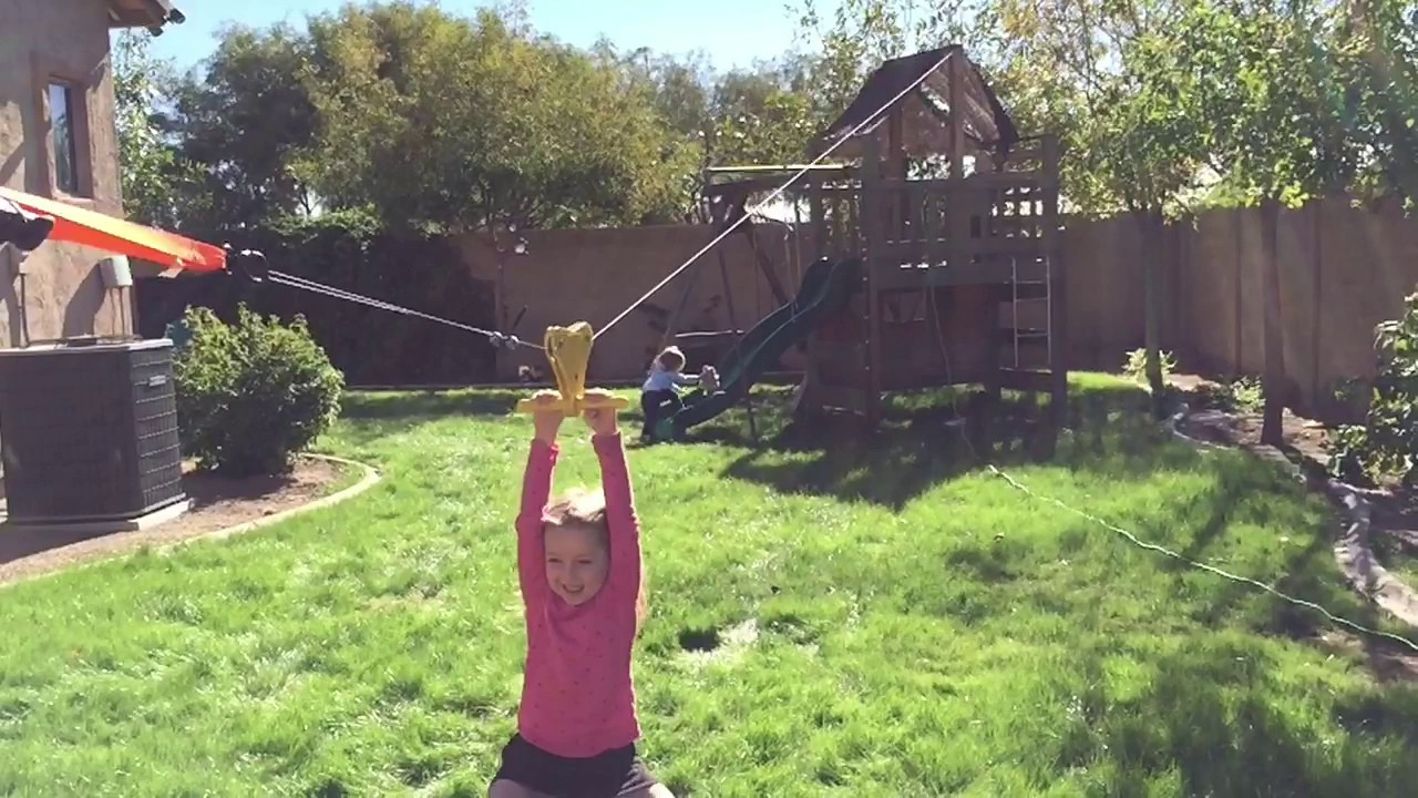 Zipline For Backyard
 Backyard Zipline