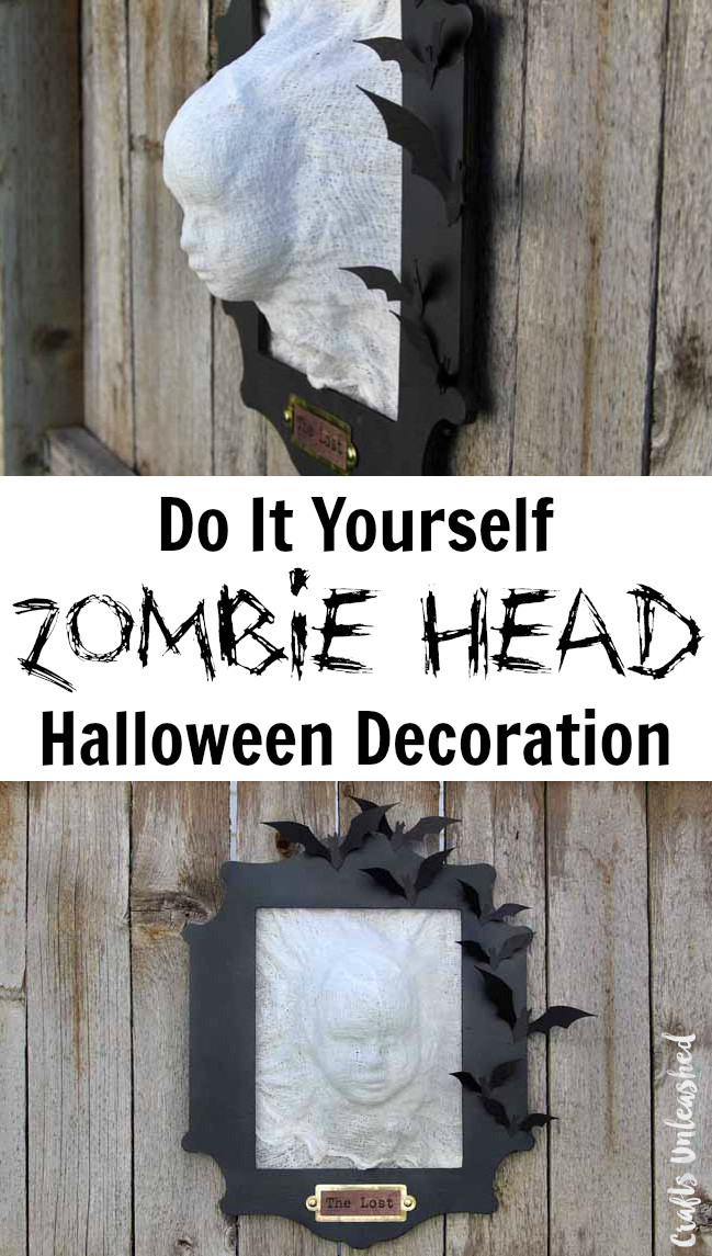 Zombie Decorations DIY
 DIY Halloween Decoration Zombie Head Crafts Unleashed