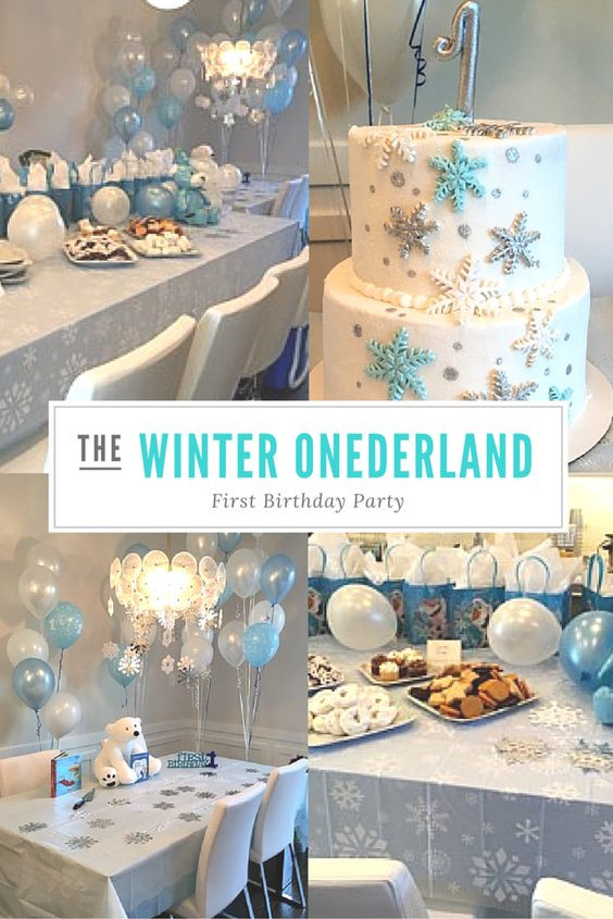 11 Year Old Boy Birthday Party Ideas Winter
 Beautiful Winter ONEderland First Birthday Party