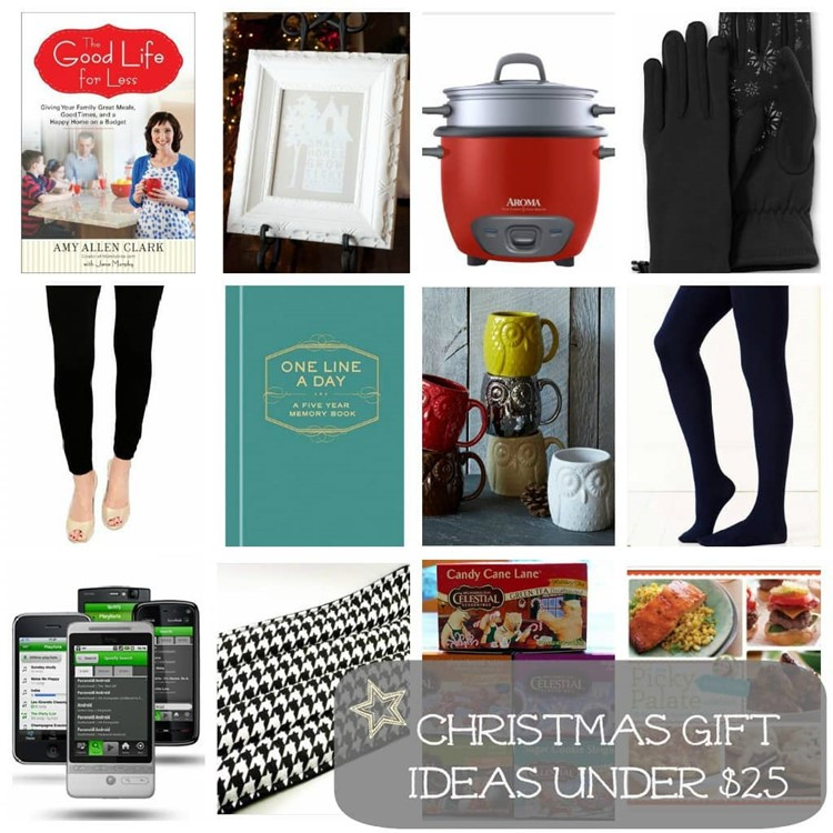 $25 Christmas Gifts
 Christmas Gift Ideas Under $25 For the La s MomAdvice