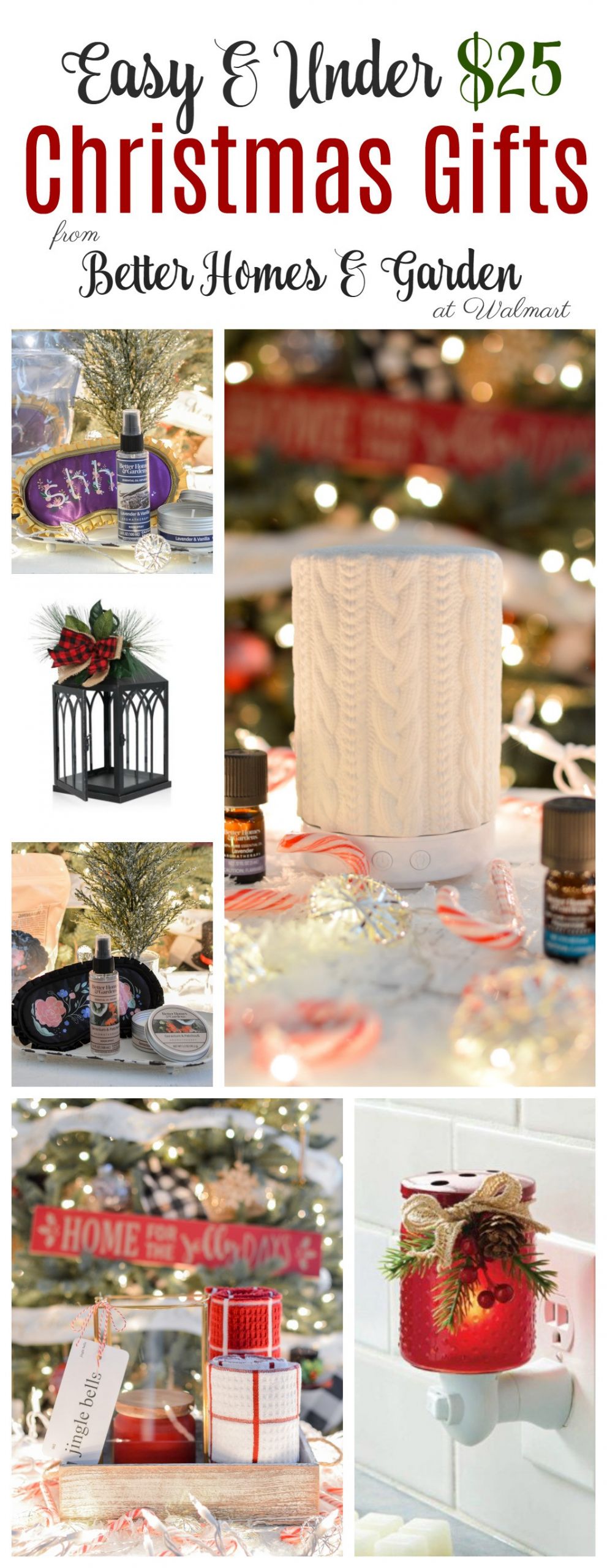$25 Christmas Gifts
 Cute Christmas Gift Ideas Under $25 with Better Homes
