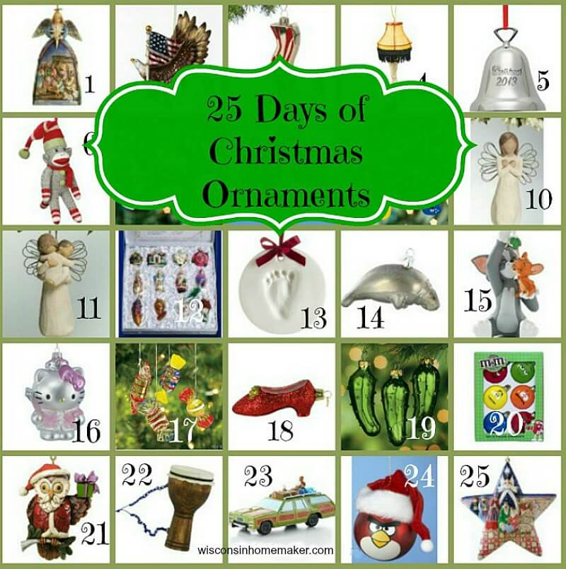 25 Days Of Christmas Ideas
 25 Days of Christmas Tree Ornaments Gifts Ideas