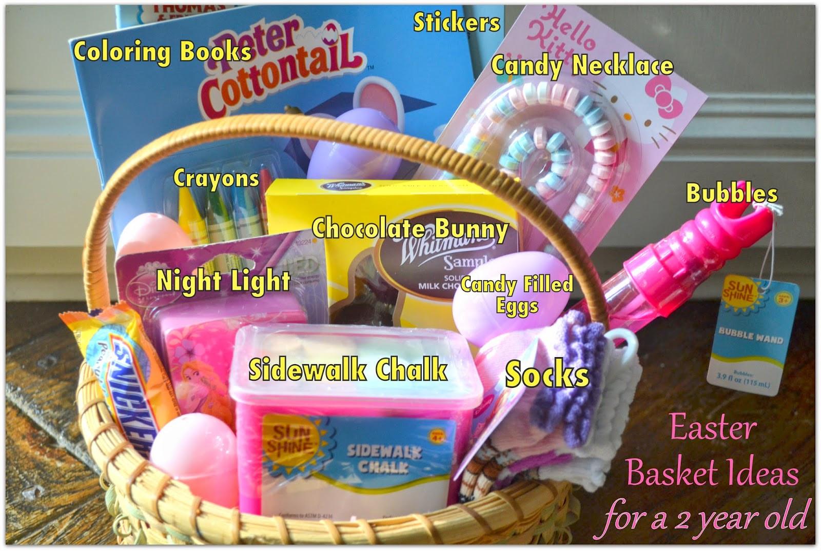 3 Year Old Easter Basket Ideas
 Easter Basket Ideas For A Two Year Old – Logic and Laughter