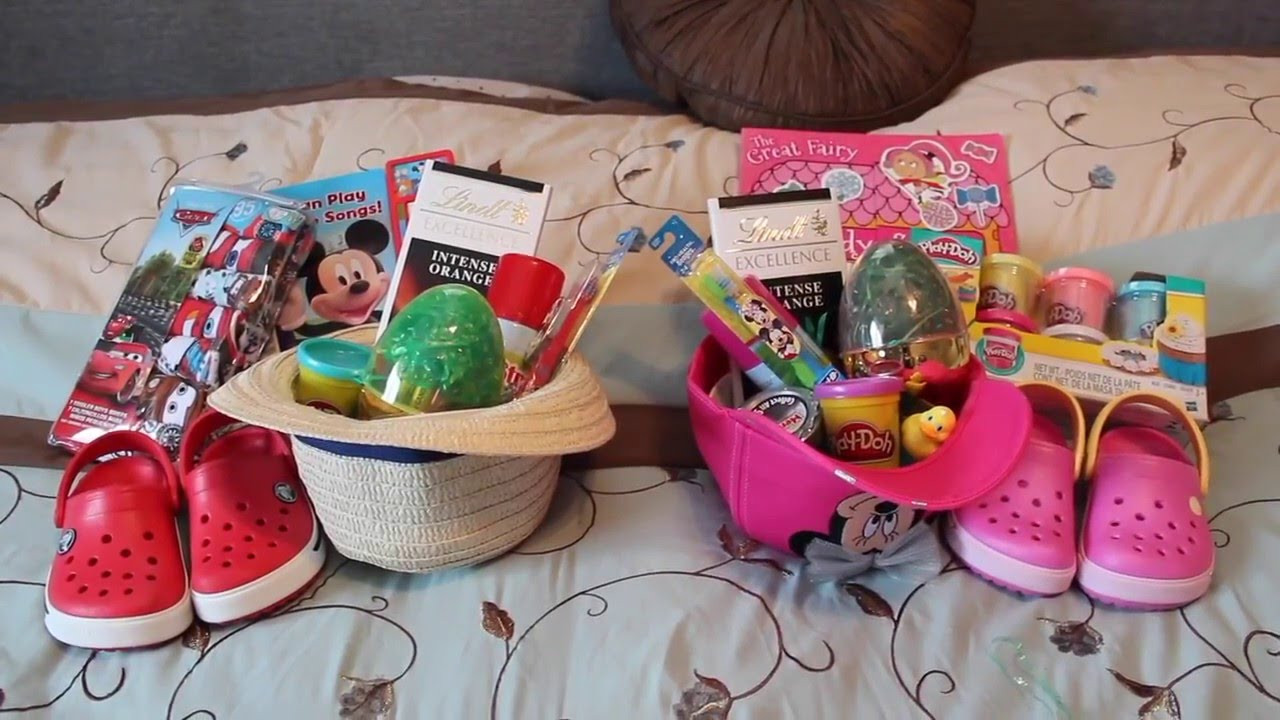 3 Year Old Easter Basket Ideas
 Kids Easter Basket Ideas 2016 Disney Tsum Tsum