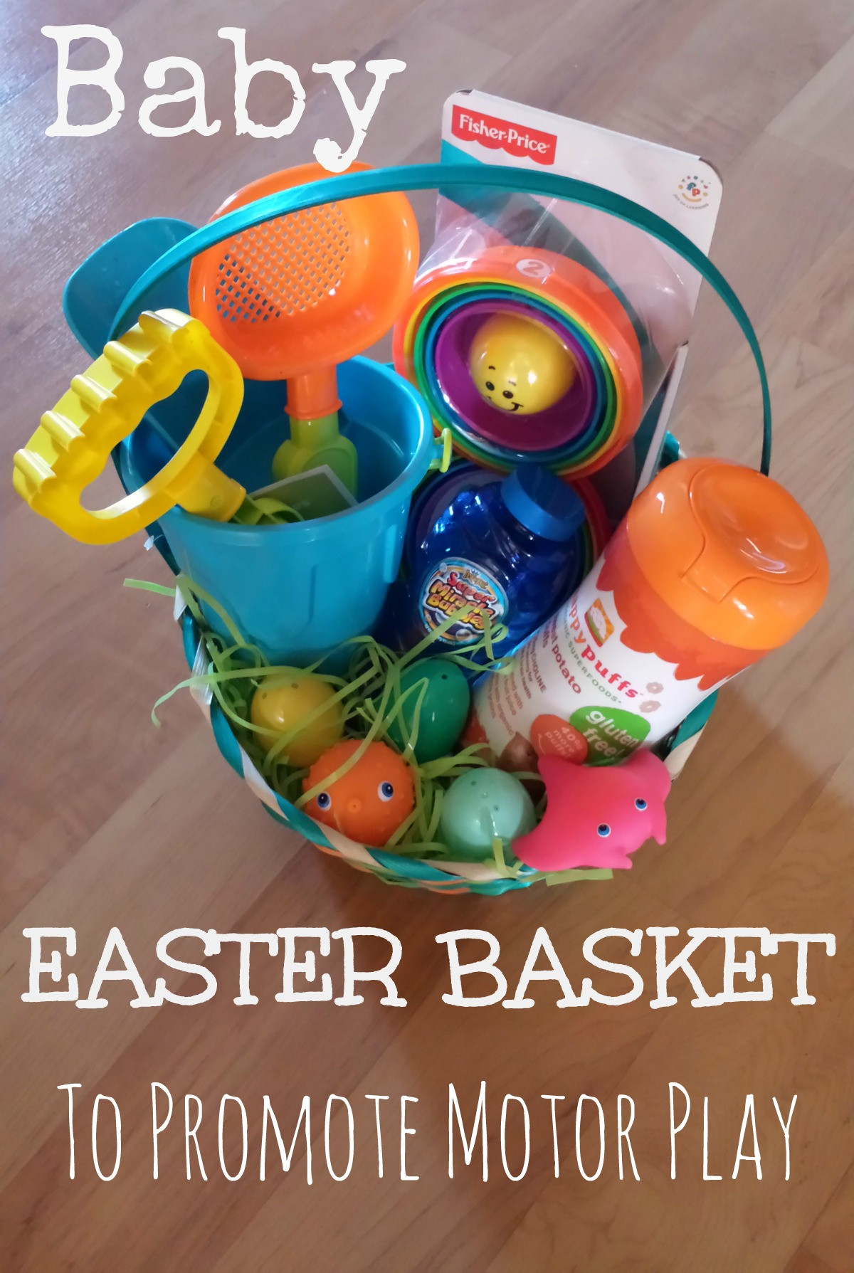 3 Year Old Easter Basket Ideas
 Easter Basket For Baby To Promote Motor Development