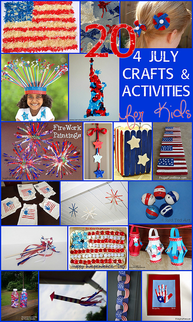 4th Of July Activities For Kids
 20 4th July Crafts & Activities for Kids