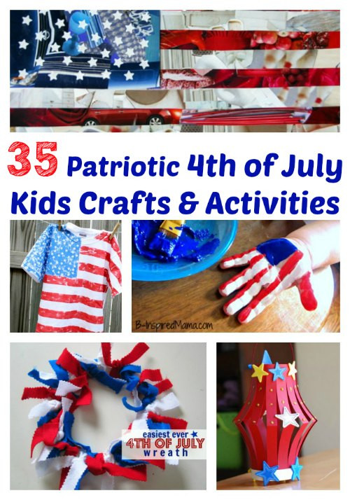 4th Of July Activities For Kids
 35 Patriotic 4th of July Kid Crafts & Activities