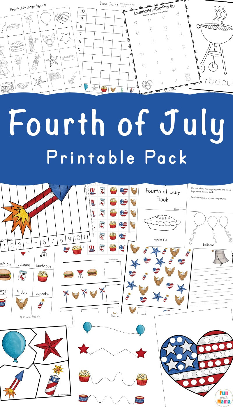 4th Of July Activities For Preschoolers
 4th of July Preschool Activities