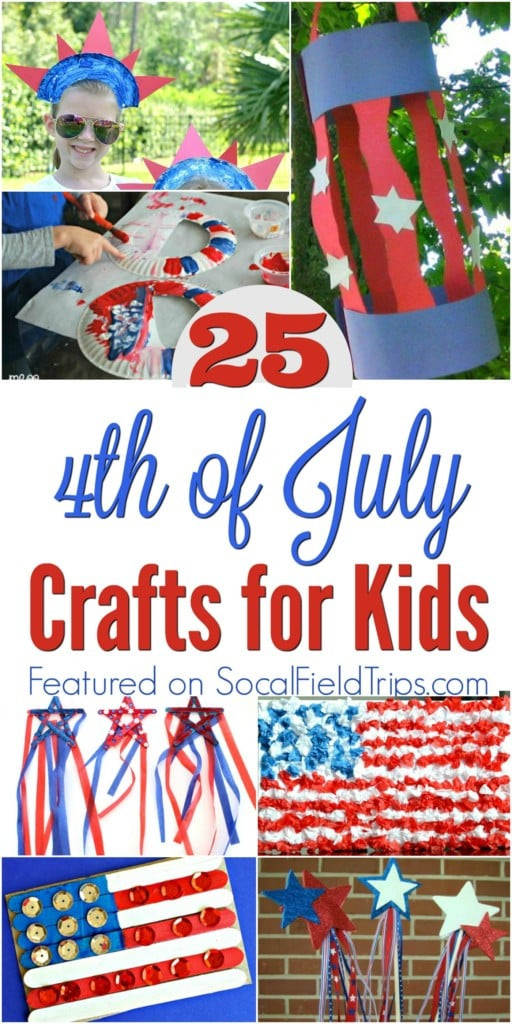 4th Of July Activities For Preschoolers
 25 4th of July Crafts for Kids SoCal Field Trips
