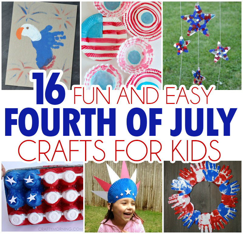 4th Of July Arts And Crafts For Preschoolers
 16 Fun And Easy Fourth July Crafts For Kids I Heart