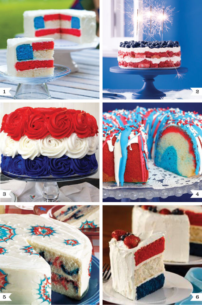 4th Of July Cake Ideas
 Fabulous 4th of July cake recipes