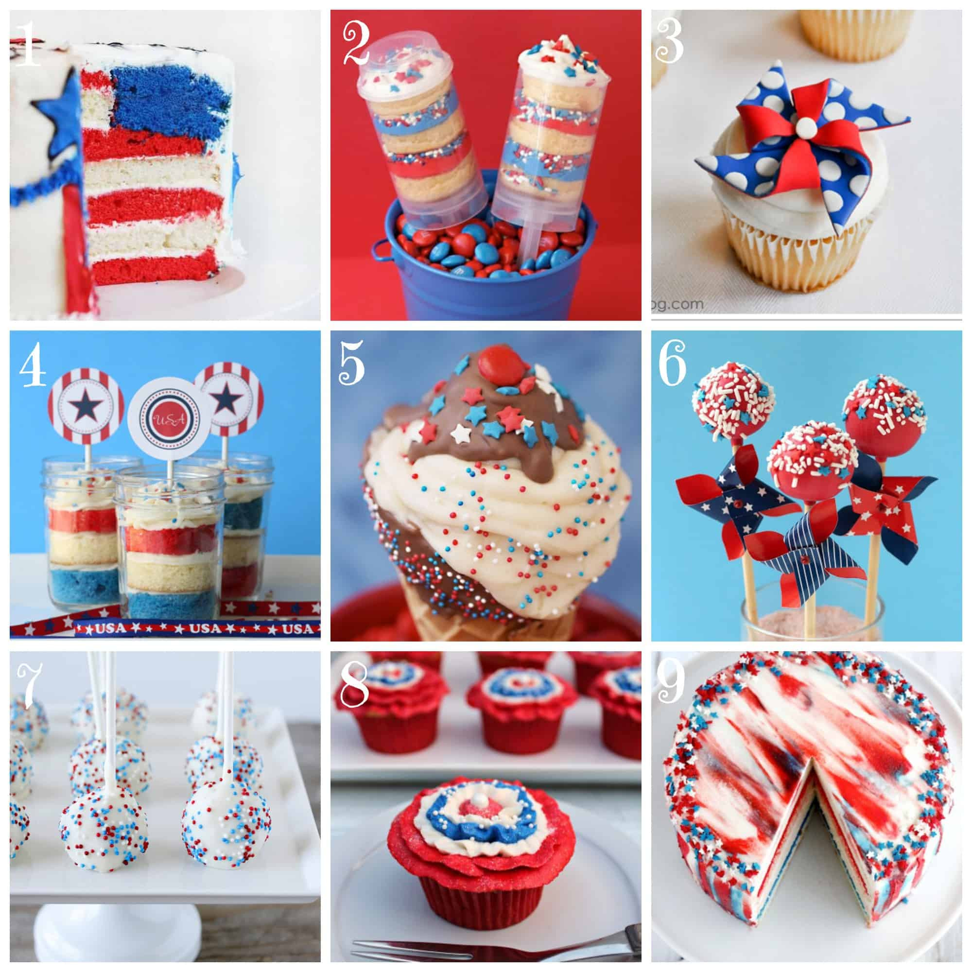 4th Of July Cake Ideas
 Top 9 4th of July Cake and Cupcake Recipe Ideas