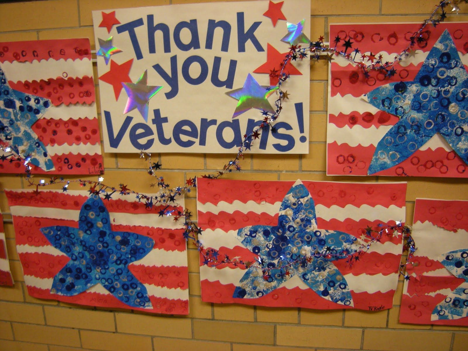 4th Of July Church Service Ideas
 Art project can use for memorial day veterans day 4th