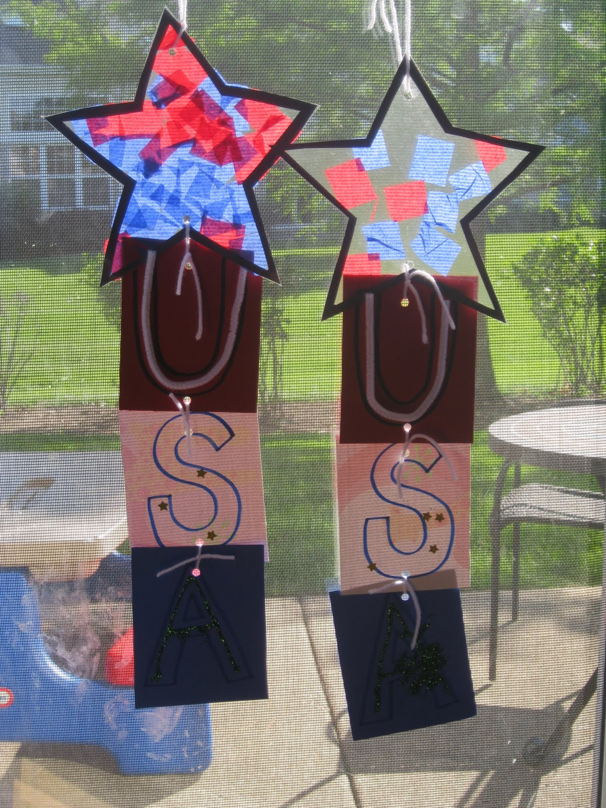 4th Of July Craft
 Preschool Crafts for Kids 4th of July Tissue Paper Stars