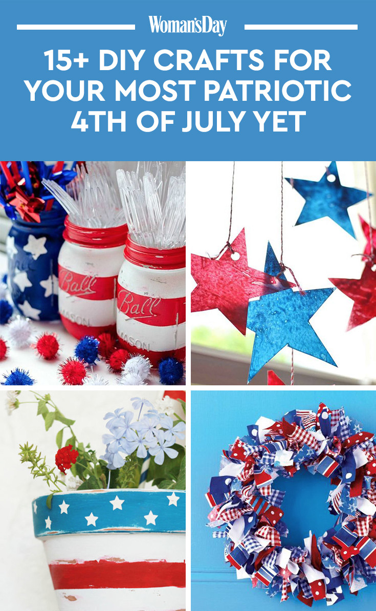 4th Of July Craft
 19 Easy 4th of July Crafts & DIY Ideas Patriotic