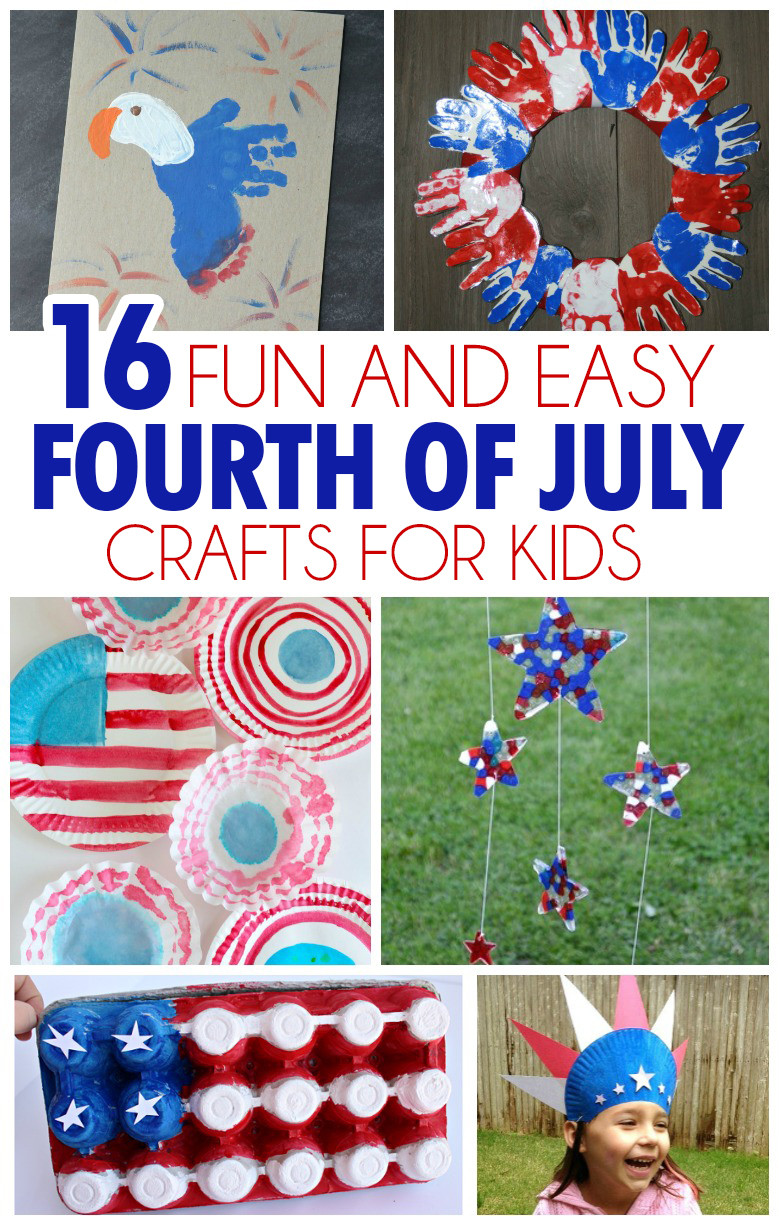 4th Of July Crafts
 16 Fun And Easy Fourth July Crafts For Kids I Heart