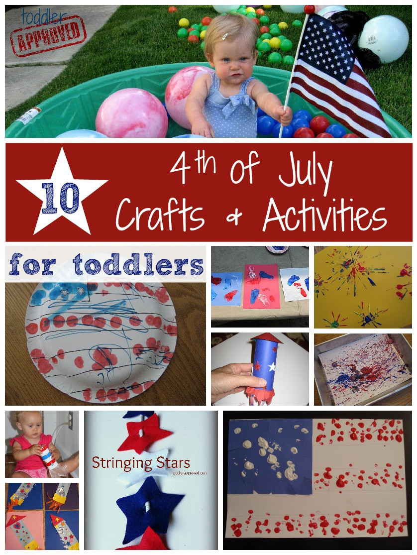 4th Of July Crafts For Toddlers
 Toddler Approved 10 Fourth of July Crafts and Activities