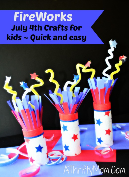 4th Of July Crafts For Toddlers
 Patriotic DIY Vase Quick and Easy Paint Craft for Kids