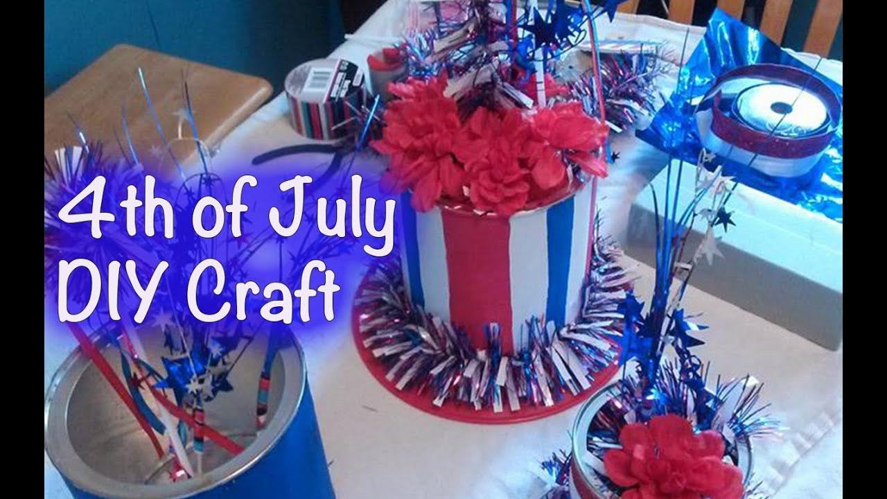 4th Of July Diy
 DIY Crafts 4th of July Centerpiece GiftBasketAppeal