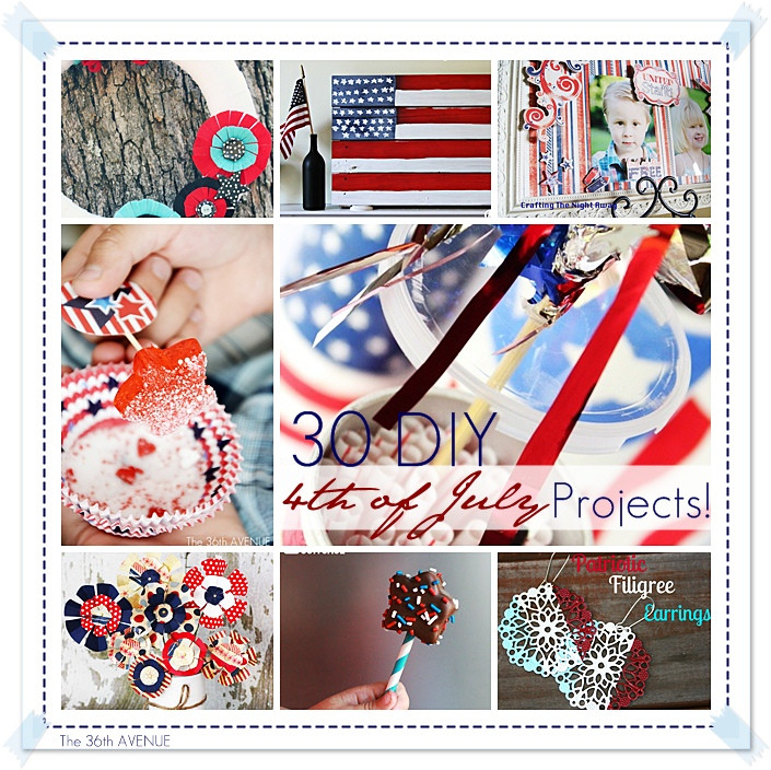 4th Of July Diy
 The 36th AVENUE 30 DIY Fourth of July Projects