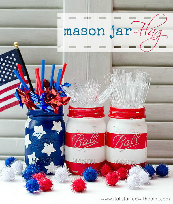 4th Of July Diy
 DIY Patriotic Crafts and Decorations for 4th of July or