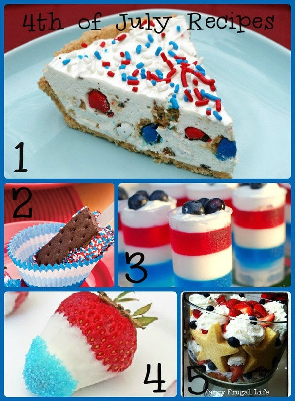 4th Of July Food Ideas Pinterest
 4th of July Recipes dessert