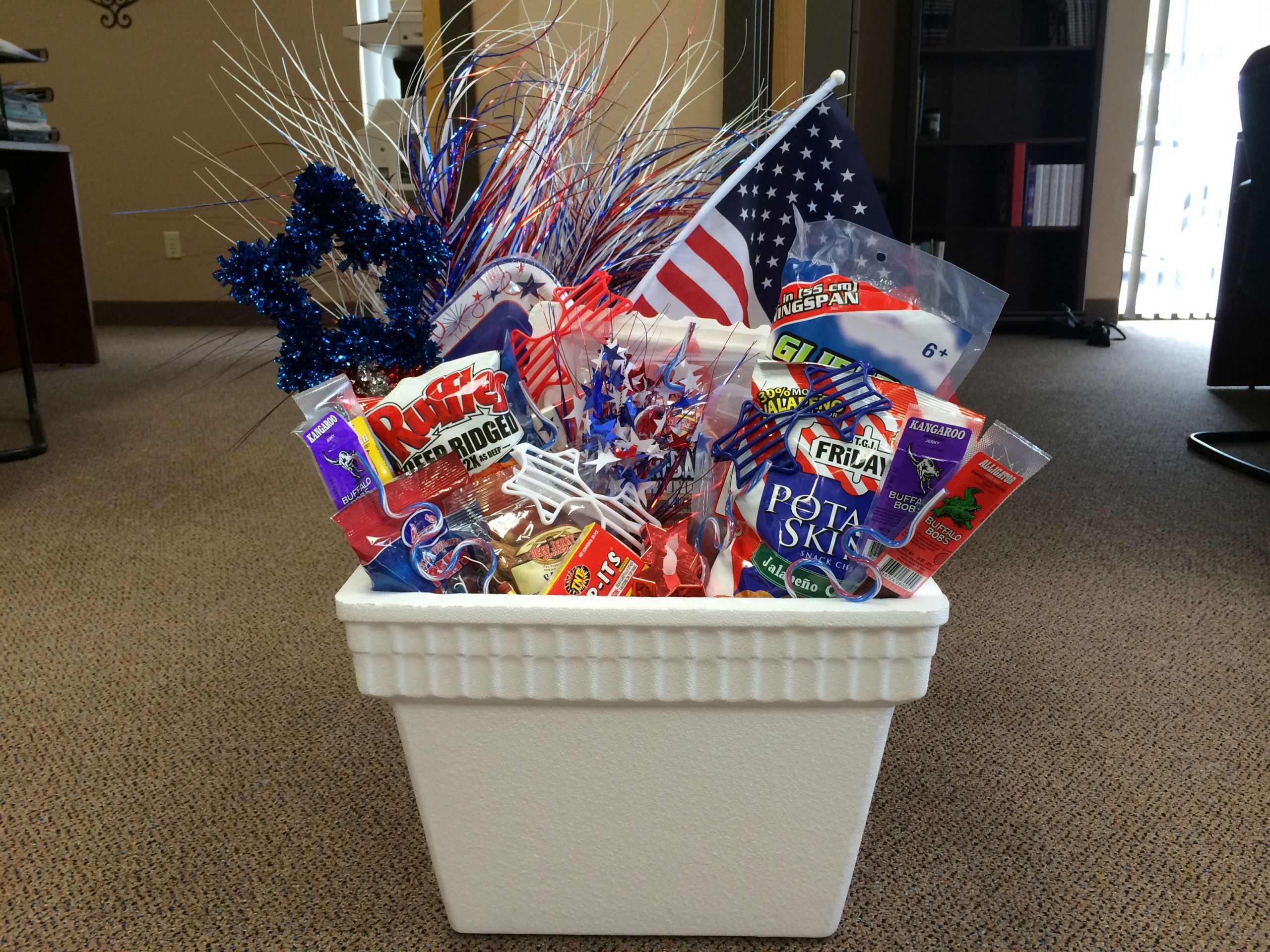 4th Of July Gift
 4th of July t basket Work Pinterest