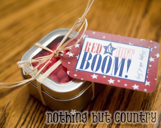 4th Of July Gift
 Hot Gift for 4th of July – Red Hot & Boom