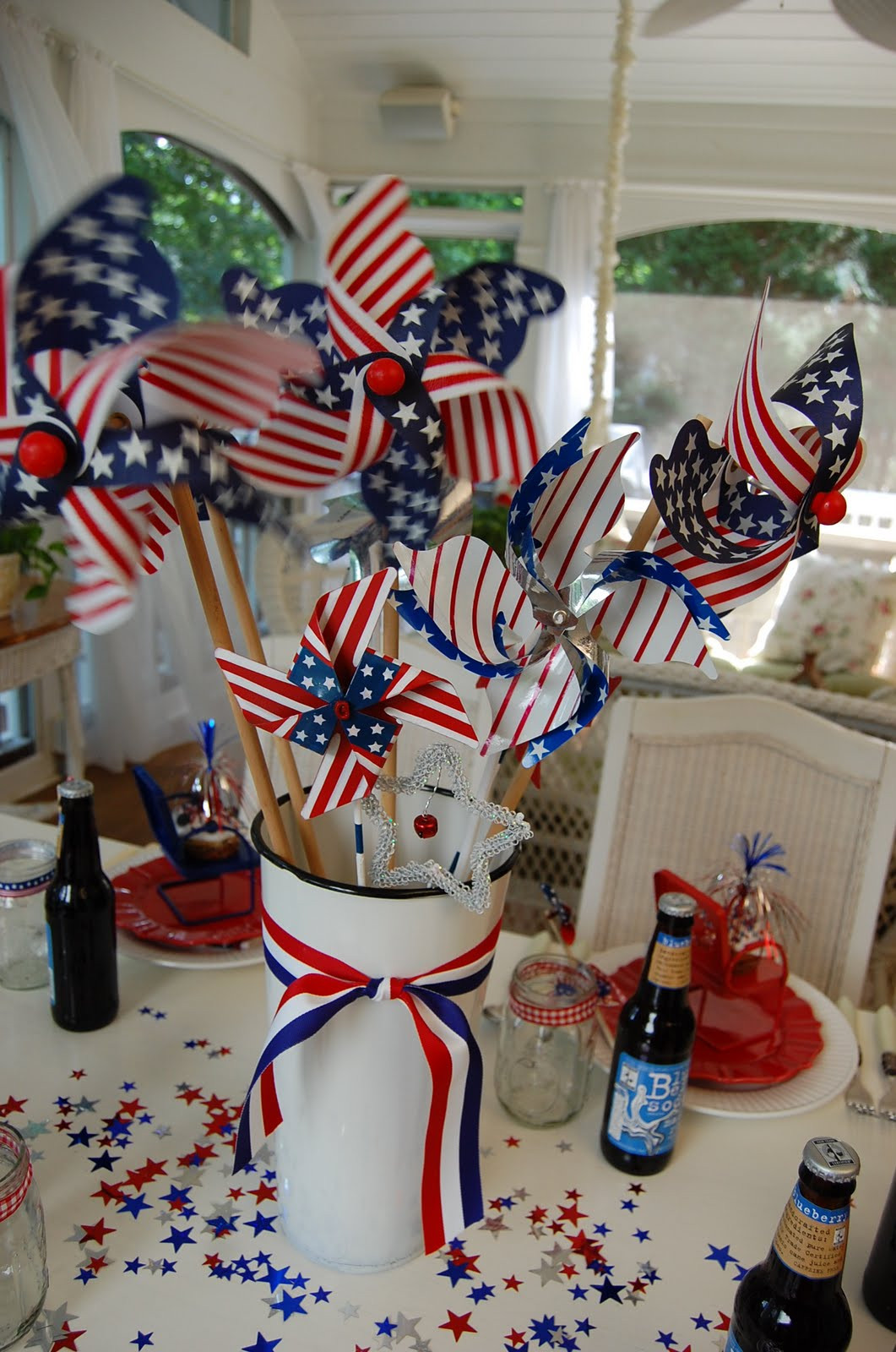 4th Of July Ideas
 A Patriotic Celebration Table Setting
