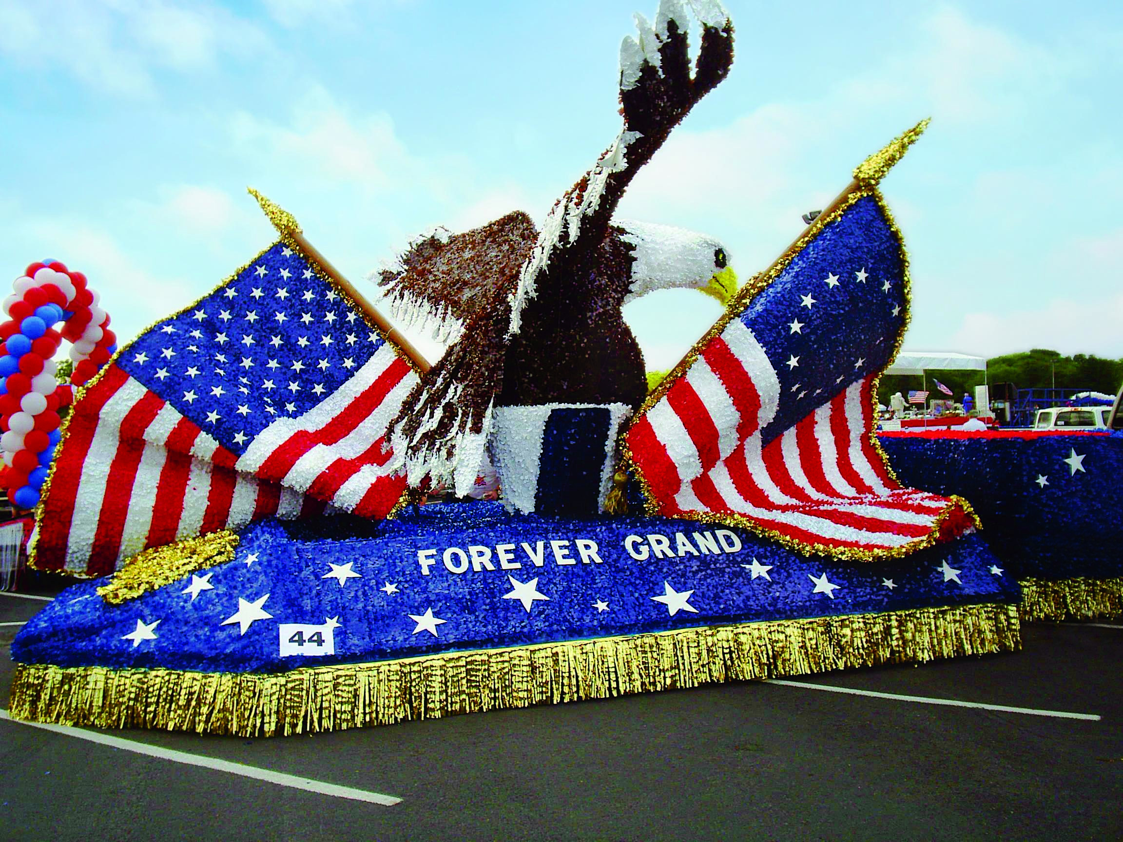 4th Of July Parade Theme Ideas
 Flags & Eagle Parade Float Create unique 4th of july