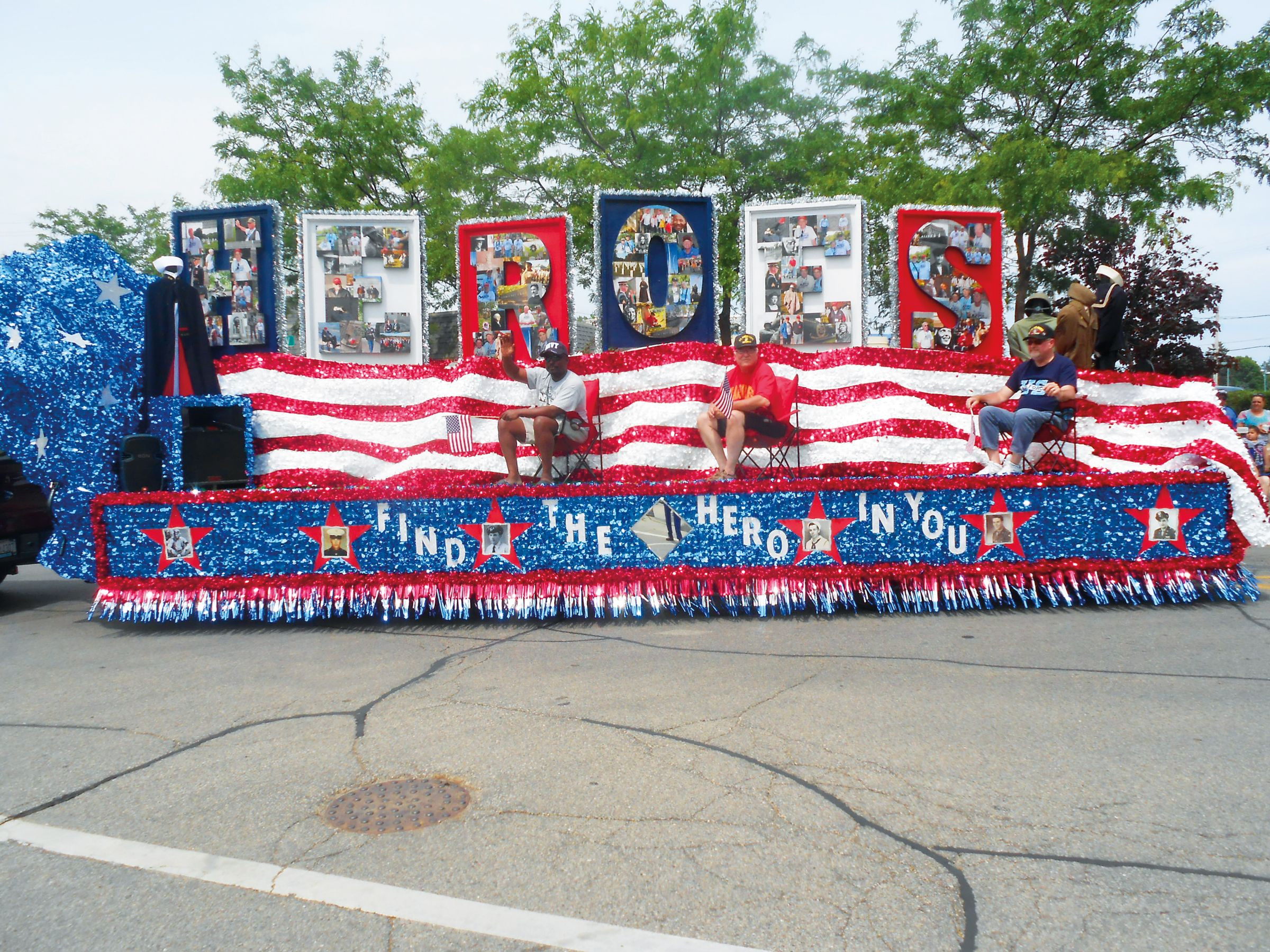 4th Of July Parade Theme Ideas
 Patriotic Veteran Float patriotic america parades