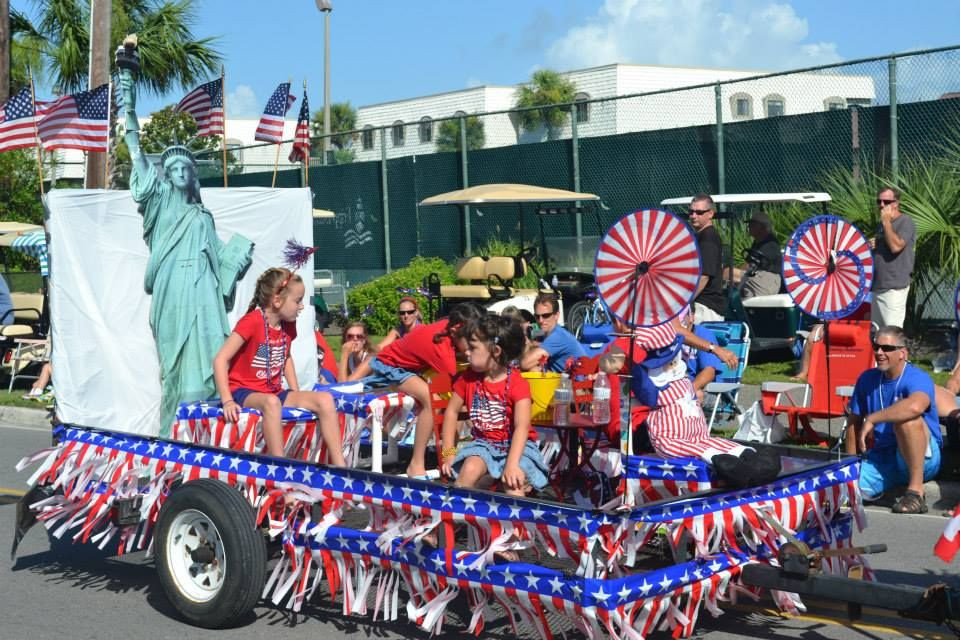 4th Of July Parade Theme Ideas
 Fourth of July Golf Cart parade float