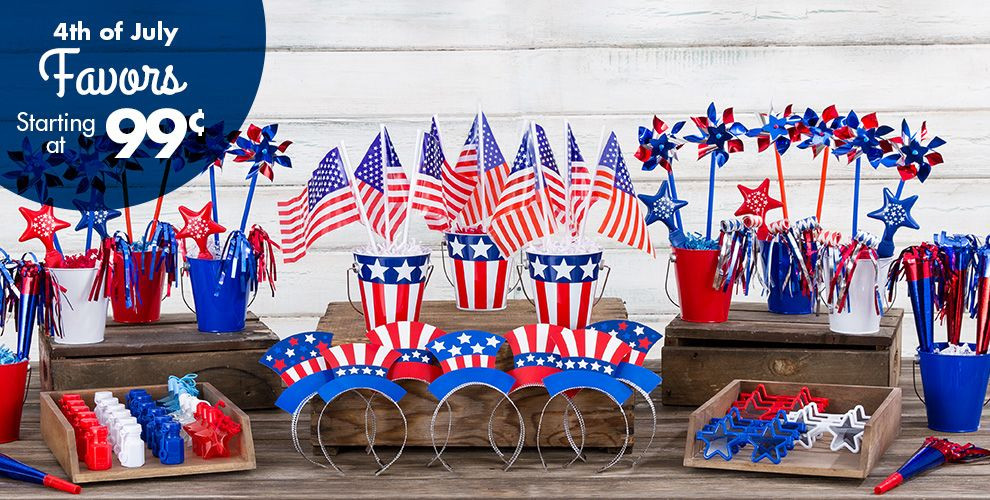 4th Of July Party Supplies
 4th of July Party Favors Hats & Novelties Party City