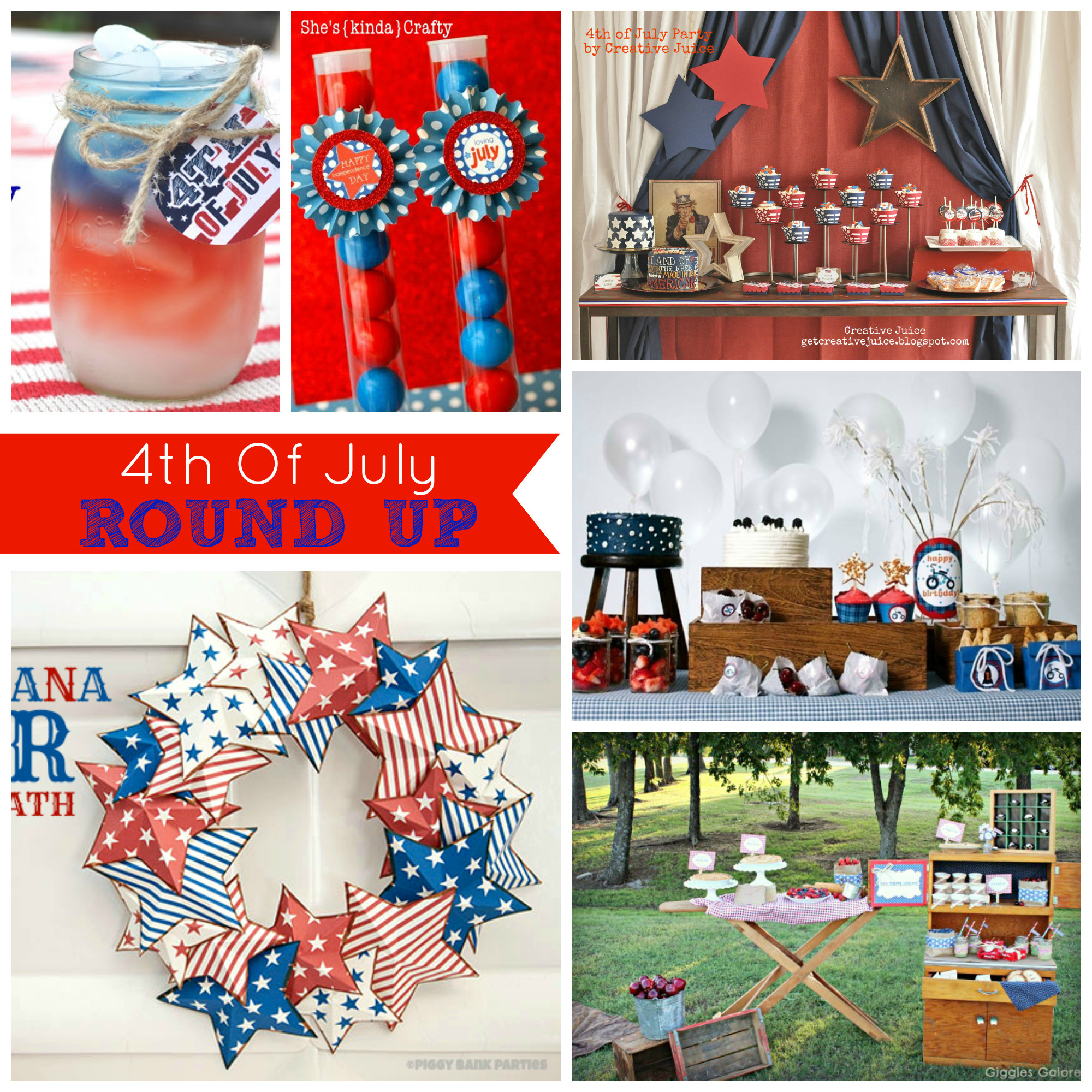 4th Of July Party Supplies
 ROUND UP 4th of july party ideas Creative Juice