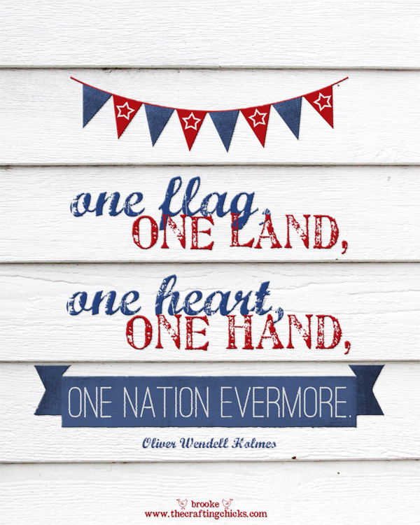 4th Of July Patriotic Quotes
 12 FREE Patriotic Printables The Crafting Chicks
