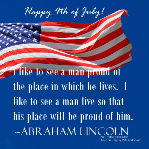 4th Of July Quotes
 From darkness to light