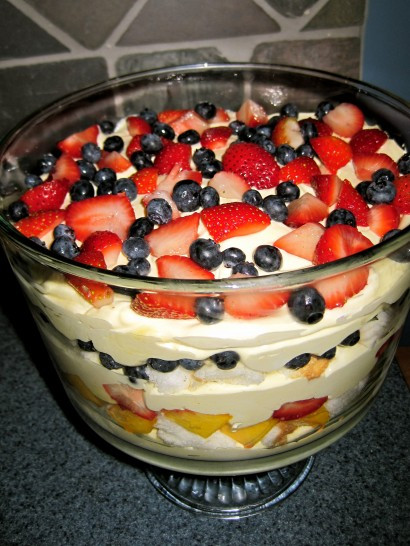 4th Of July Trifle Recipe With Pudding
 4th of July Fruit Trifle