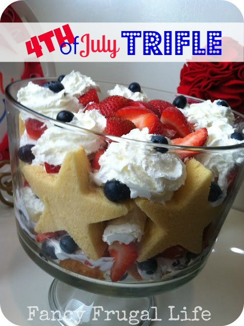 4th Of July Trifle Recipe With Pudding
 St Patrick’s Day Mint Chocolate Dipped Pound Cake Treats