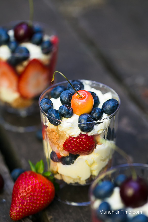 4th Of July Trifle Recipe With Pudding
 Angel Cake and Berry Trifle Recipe