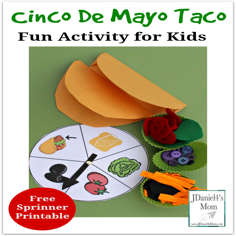 Activities For Cinco De Mayo
 Cinco De Mayo Taco Fun Game for Kids