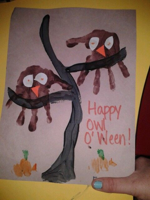 Arts And Craft For Halloween
 Happy owl o ween halloween is a hoot pre k halloween