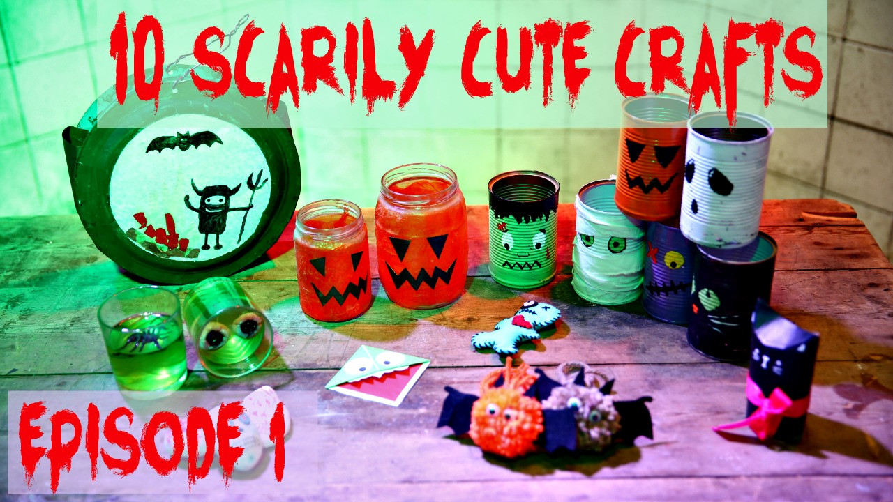 Arts And Craft For Halloween
 10 Scarily Cute Halloween Crafts Part 1 Red Ted Art