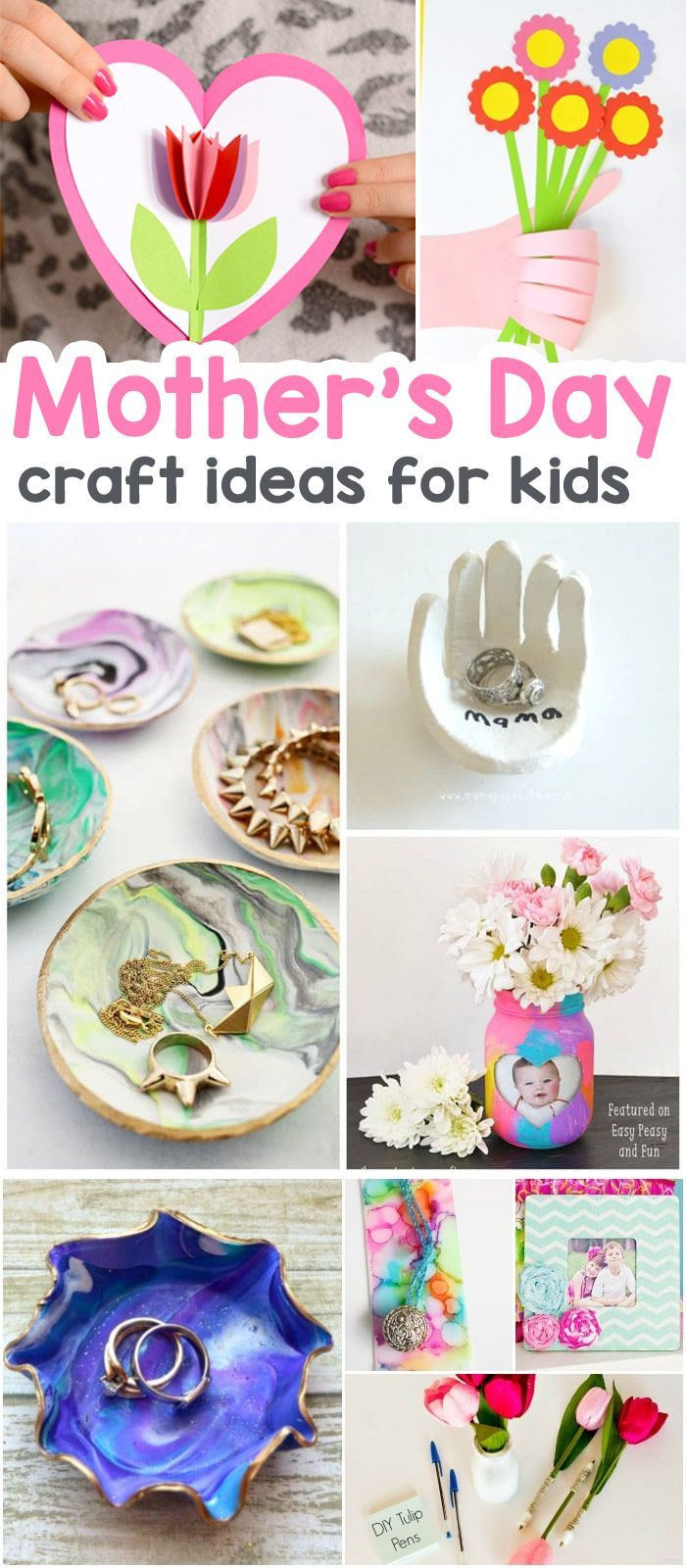 Arts And Crafts For Mother's Day
 25 Mothers Day Crafts for Kids – Most Wonderful Cards