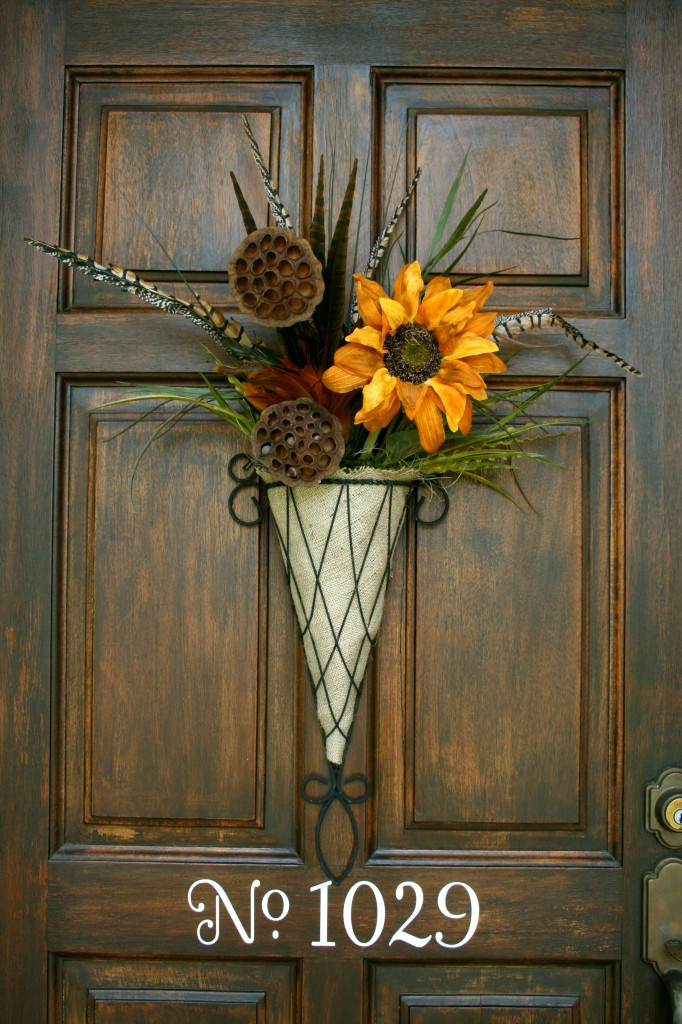 Autumn Door Decor
 Remodelaholic