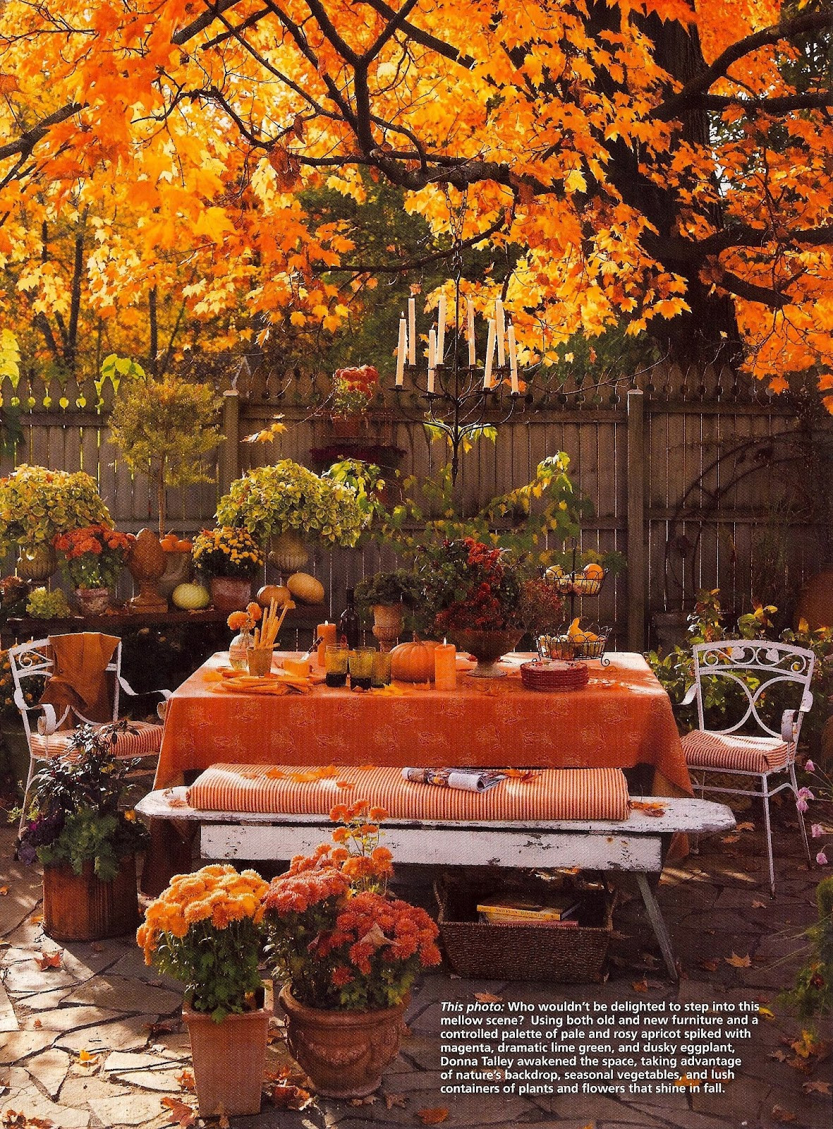 Autumn Outdoor Decor
 Red Door Home Twelve Questions For a Magazine Story Producer
