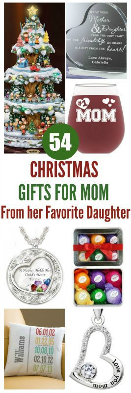 Best Christmas Gifts For Moms
 Gifts for Mom from Her Daughter Top 60 Gifts