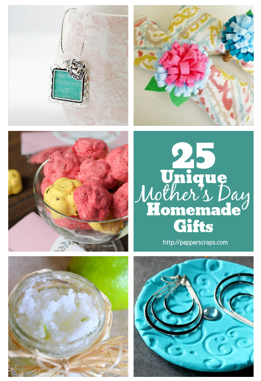 Best Homemade Mothers Day Gifts
 25 Unique Mother’s Day Homemade Gifts – Pepper Scraps