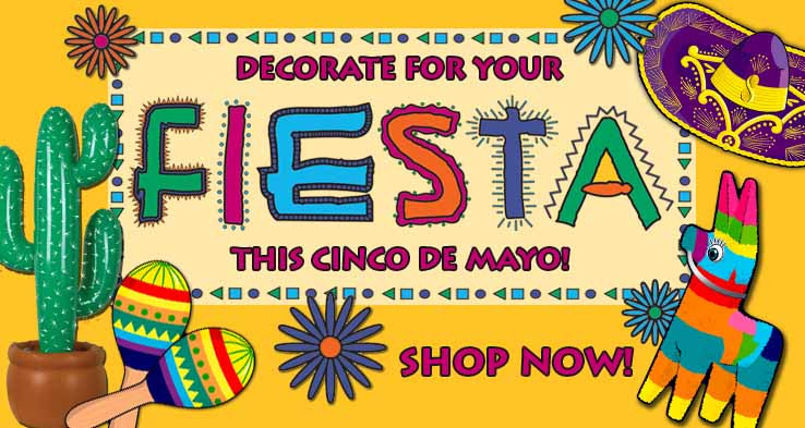 Cheap Cinco De Mayo Party Supplies
 Party Supplies & Party Decorations for Holidays Events