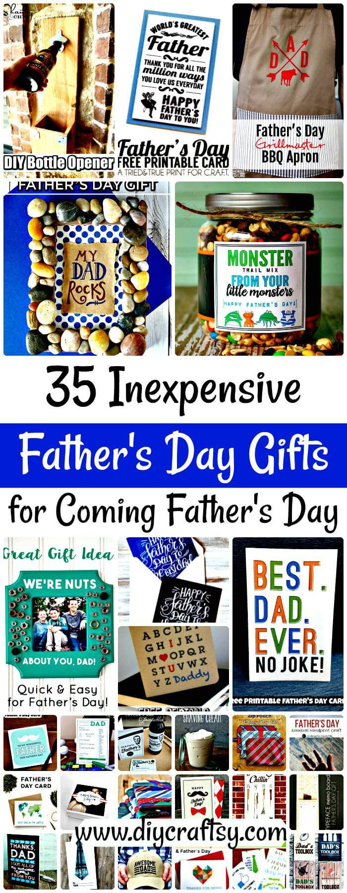 Cheap Fathers Day Gifts
 35 Inexpensive Father s Day Gifts for ing Father s Day