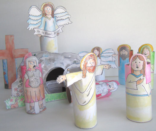 Childrens Easter Crafts
 Catholic Icing Religious Easter Craft for Kids Make a